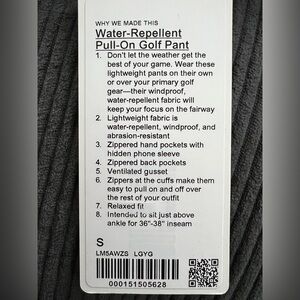 lululemon Pull-On Golf Pants